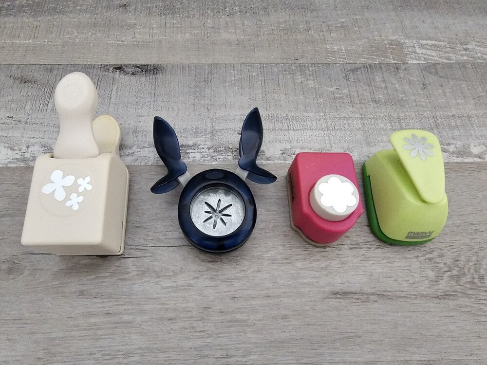 Flower Paper Punches Martha Stewart Marvy Uchida Fiskars Floral Flowers